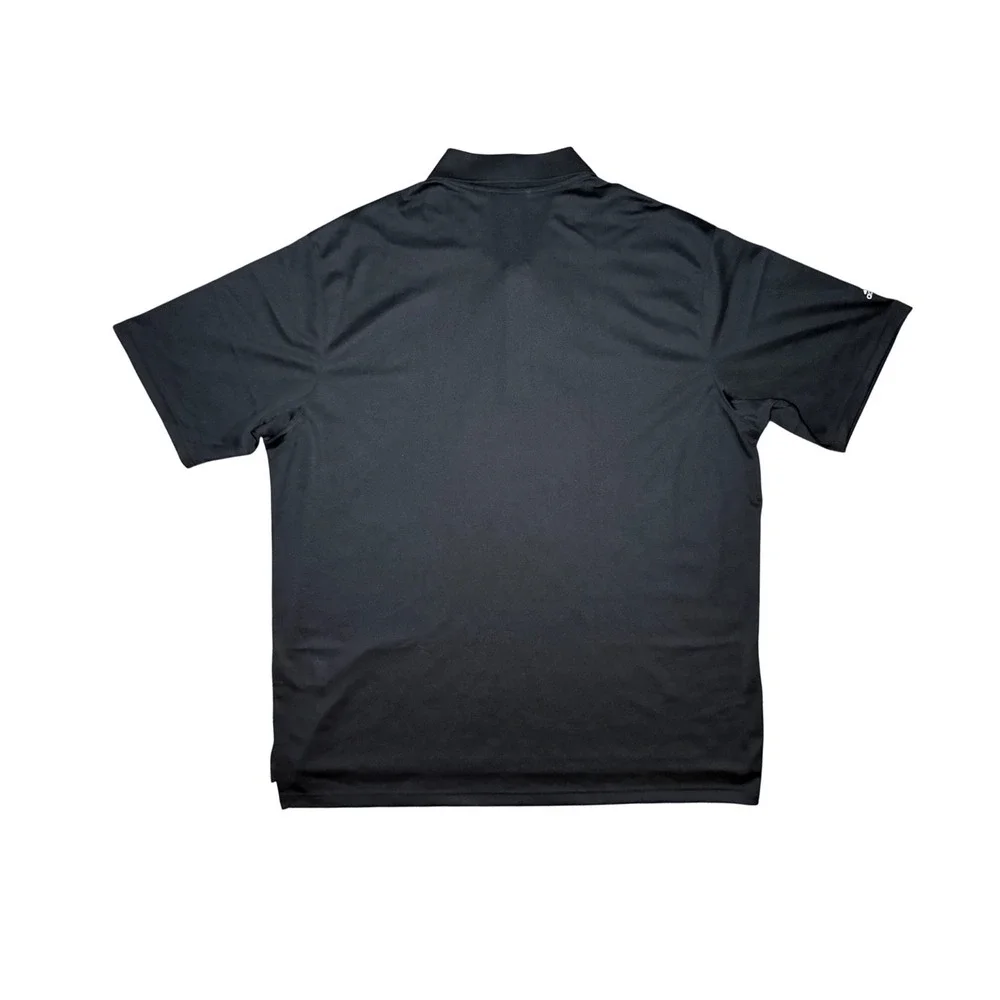 Adidas Climalite Golf Polo Shirts Mens 2XL Black Blue Short Sleeve NWT